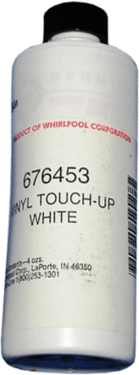 WP676453 White Vinyl Touch-Up Paint for Dishwasher