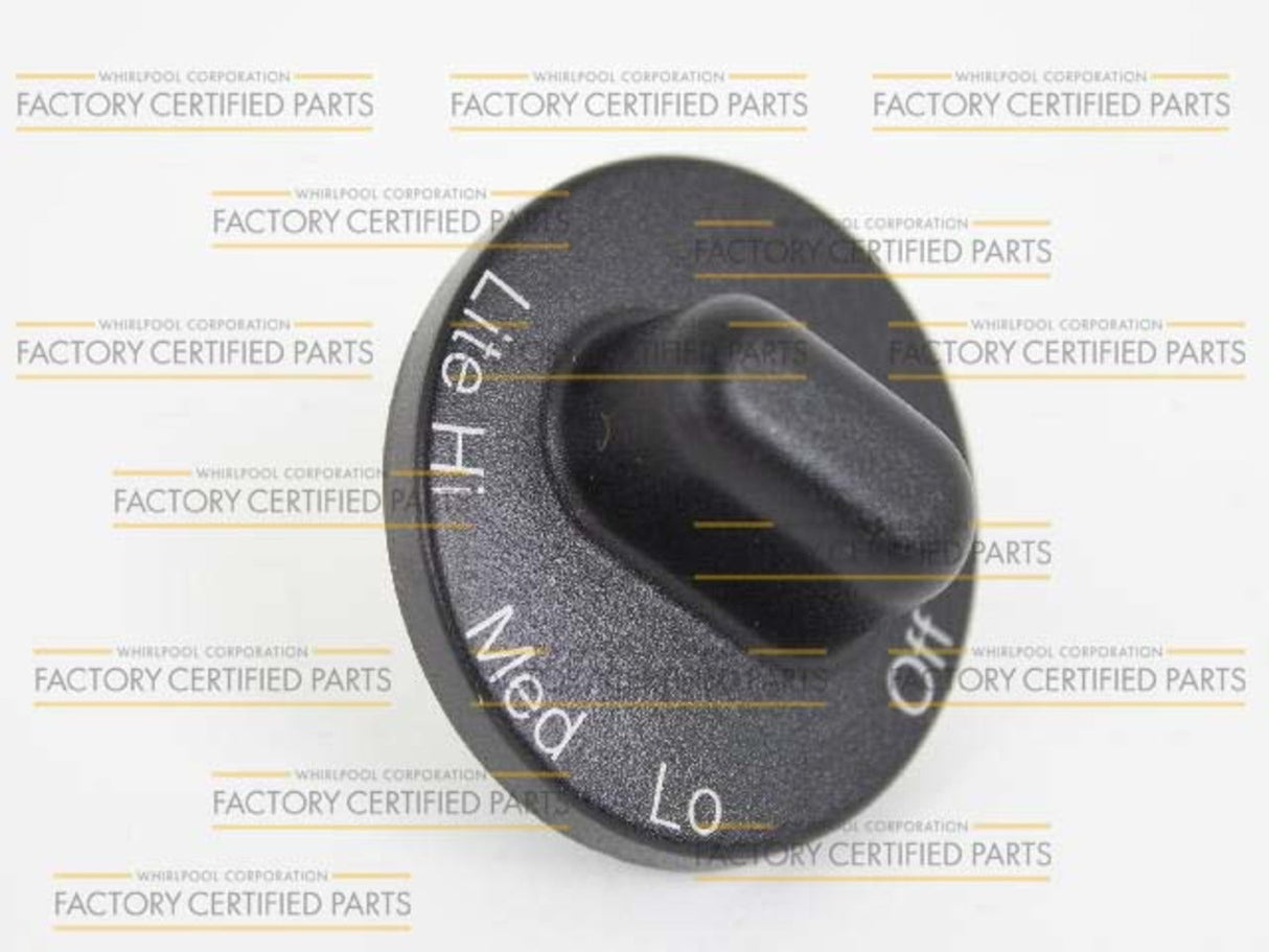 WP71001641 Whirlpool Oven Range Burner Control Knob