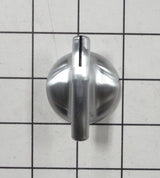 WP74008921 Stainless Steel Burner Knob for Whirlpool Stove