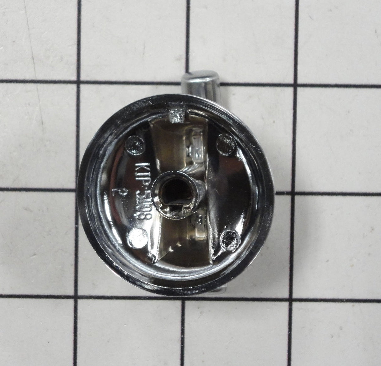 WP74008921 Stainless Steel Burner Knob for Whirlpool Stove
