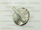 WP74009148 Stainless Steel Valve Knob for Whirlpool Range