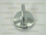 WP74010205 Stainless Steel Burner Knob for Whirlpool Stove