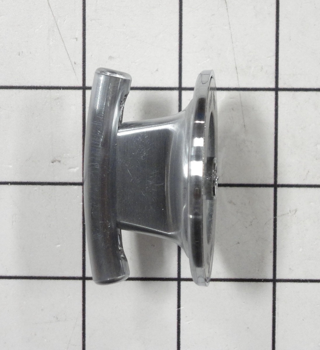 WP74011550 Stainless Steel Burner Knob for Whirlpool Oven Range