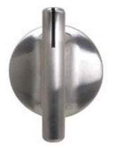 WP7737P245-60 Chrome Control Knob for Whirlpool Stove