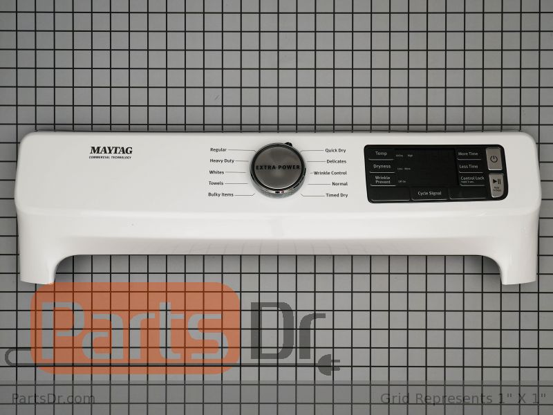 Whirlpool Dryer Console Part W11384511 Replacement
