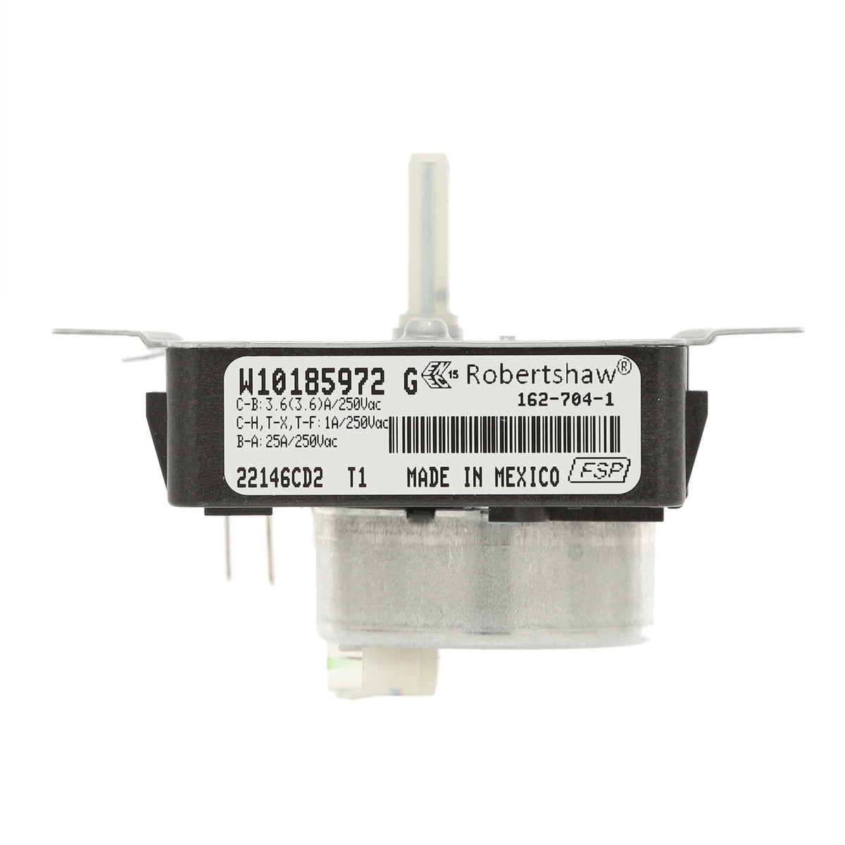 Whirlpool Dryer Timer Part WPW10185972 - Dryer Replacement Part
