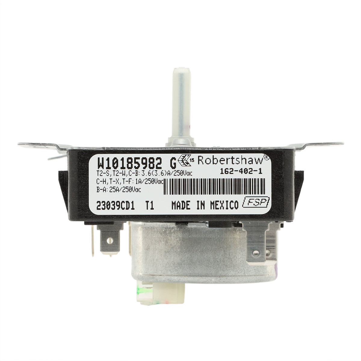 Whirlpool Dryer Timer Part WPW10185982 - Dryer Replacement Part