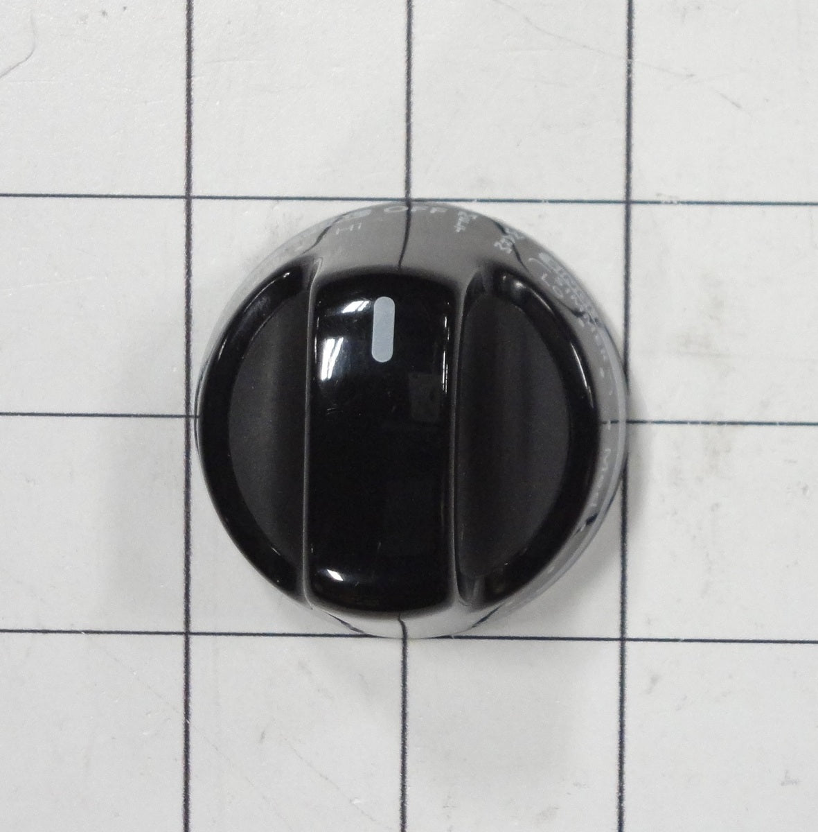 WPW10193255 Whirlpool Oven Range Knob - Black, Left & Right