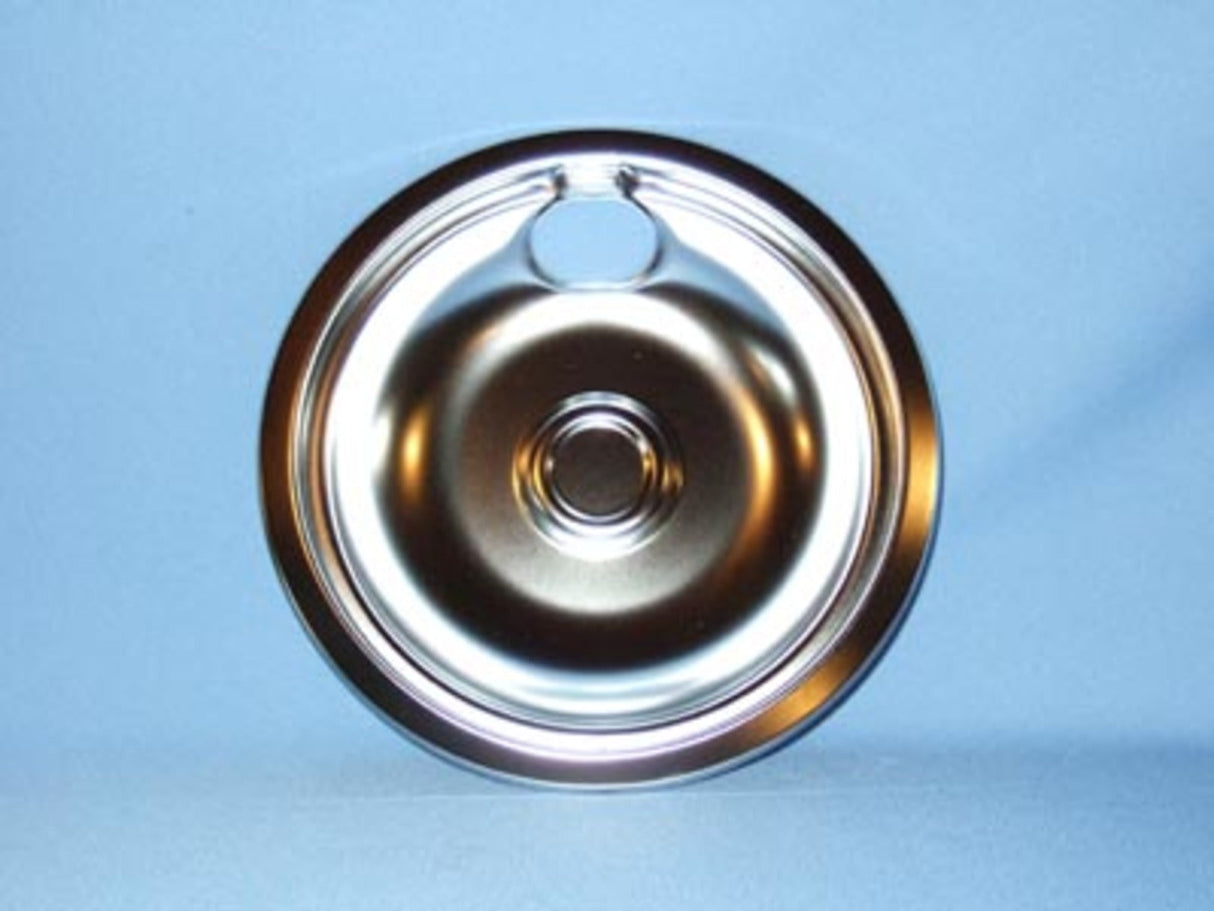 Whirlpool 8" Chrome Stove Drip Bowl - Range Part WPW10196405