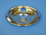 Whirlpool 8" Chrome Stove Drip Bowl - Range Part WPW10196405