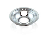Whirlpool 8" Chrome Stove Drip Bowl - Range Part WPW10196405