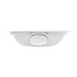 6" Chrome Stove Drip Bowl W10196406RW for Whirlpool/KitchenAid/Admiral