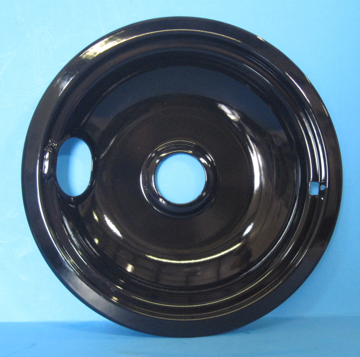 WPW10290350 Black 8" Drip Bowl for Whirlpool/KitchenAid Oven Range