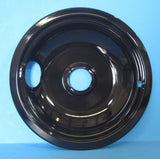 WPW10290350 Black 8" Drip Bowl for Whirlpool/KitchenAid Oven Range