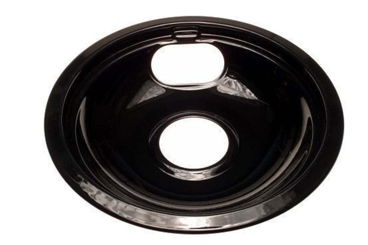 WPW10290350 Black 8" Drip Bowl for Whirlpool/KitchenAid Oven Range
