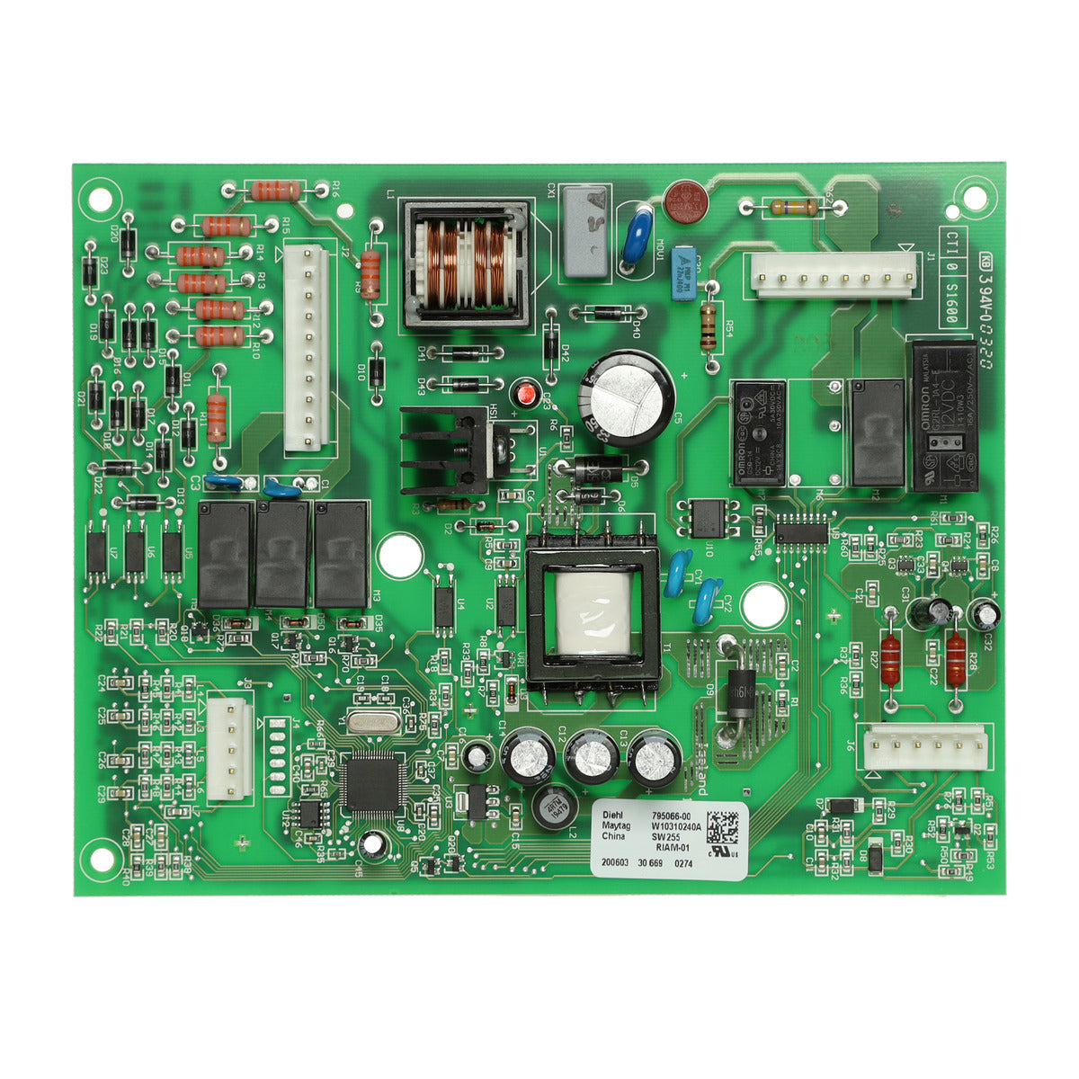 Whirlpool WPW10310240 Refrigerator Control Board Part