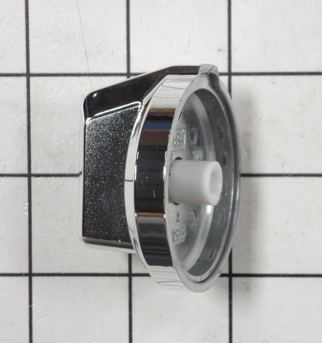 Whirlpool WPW10370186 Stainless Range Knob for Cooktop