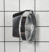 Whirlpool WPW10370186 Stainless Range Knob for Cooktop
