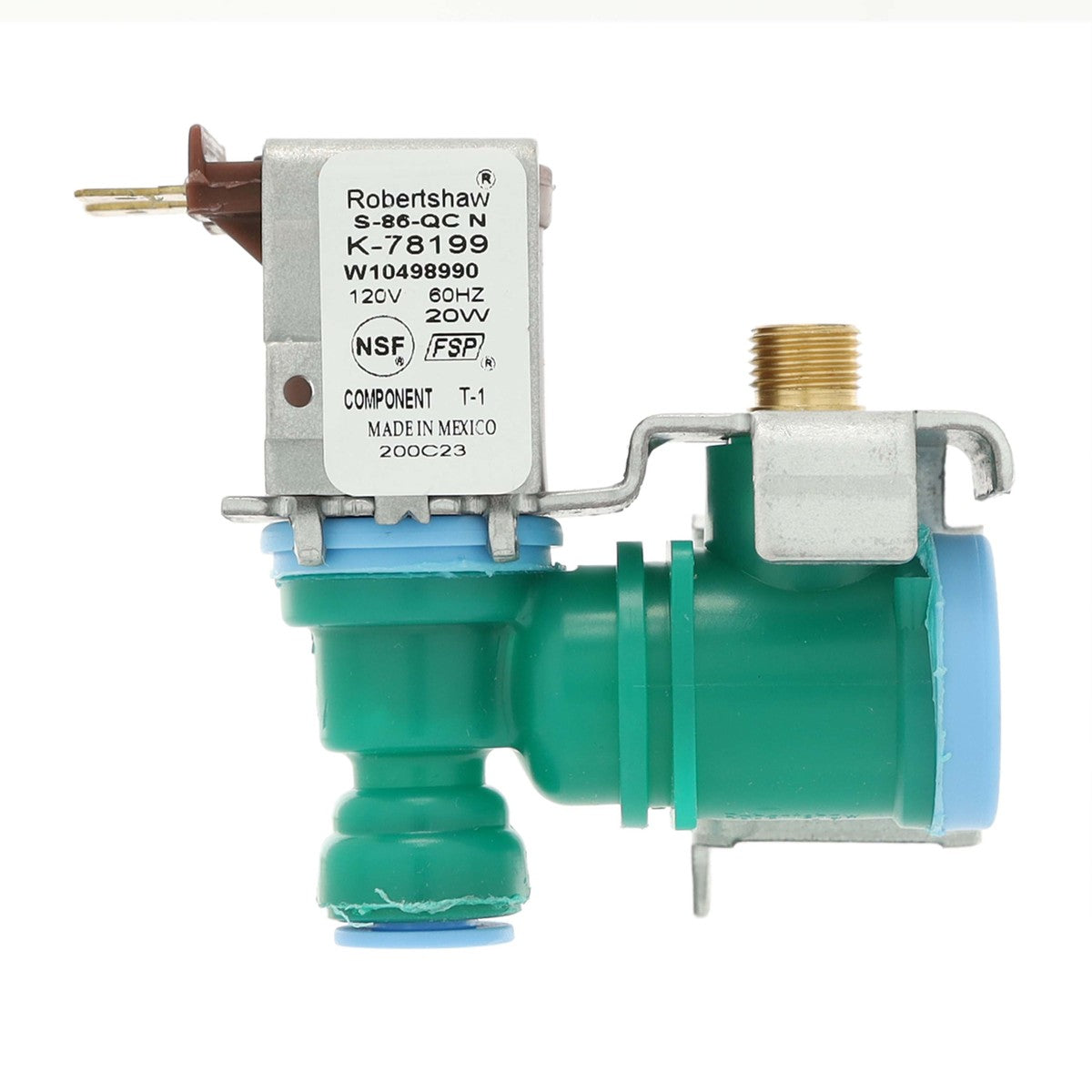WPW10498990 Water Inlet Valve for Whirlpool Fridge