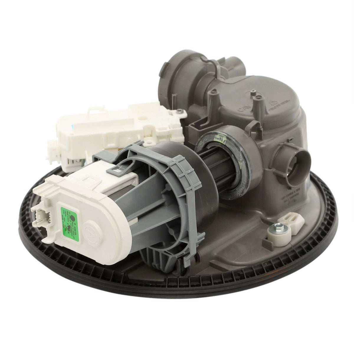 Whirlpool WPW10605057 Dishwasher Pump Motor Assembly