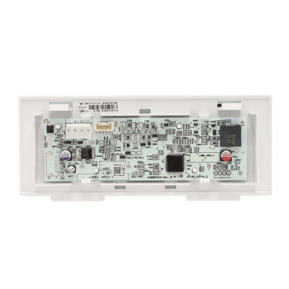 WPW10769076 Whirlpool Fridge Temp-Control Drawer UI Assembly