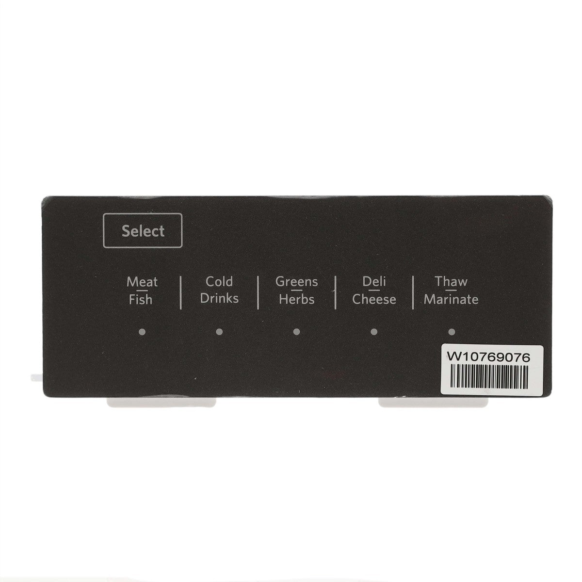 WPW10769076 Whirlpool Fridge Temp-Control Drawer UI Assembly