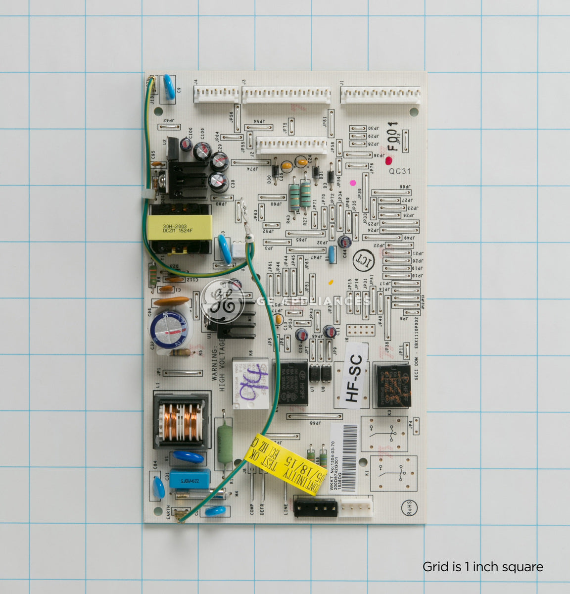 WR01F00230 Main Control Board for GE Refrigerator (WR55X10832)