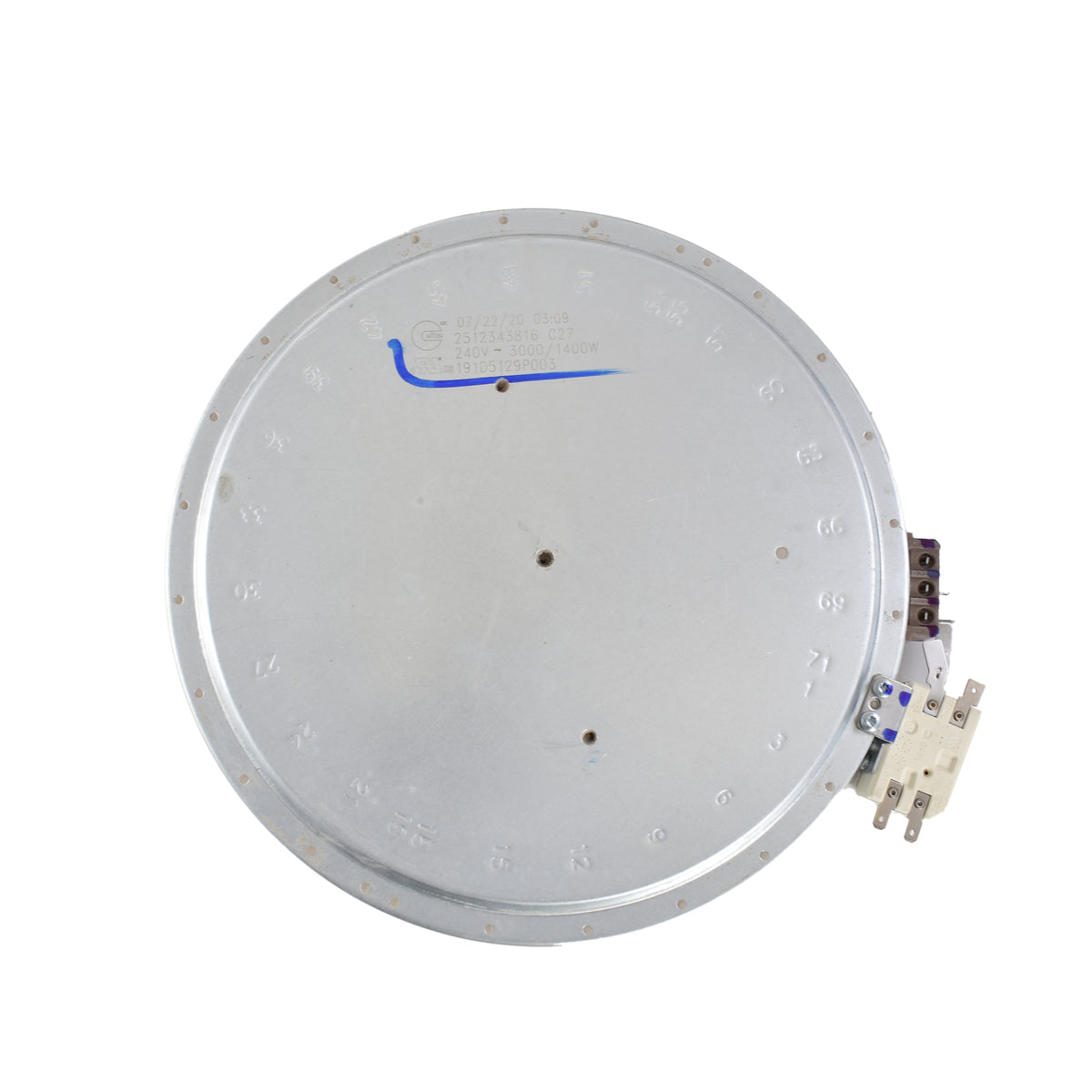 GE WS01F01177 Dual Radiant Stove Element, 9" Replacement Part