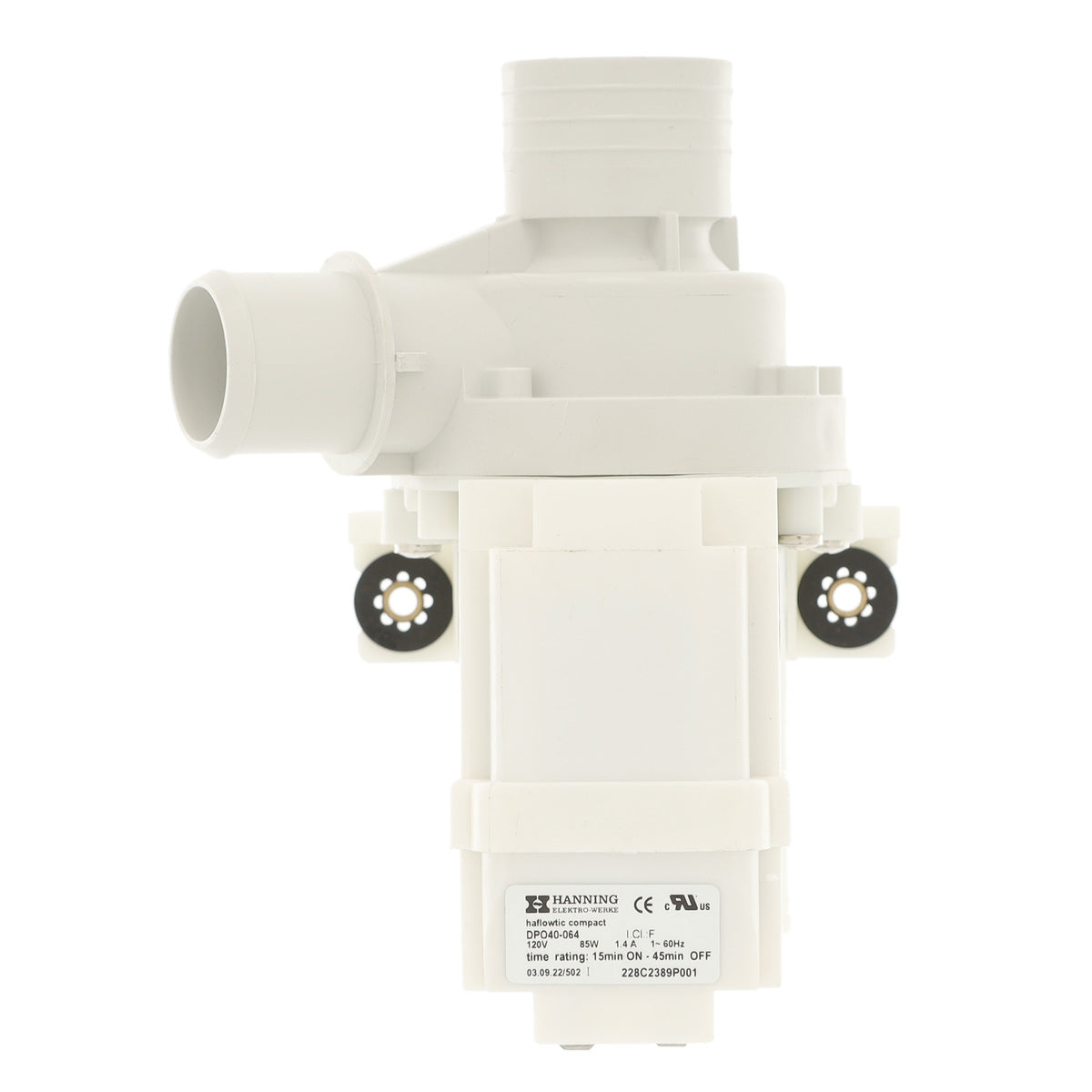 GE WW02F00011 Washer Drain Pump Replacement Part