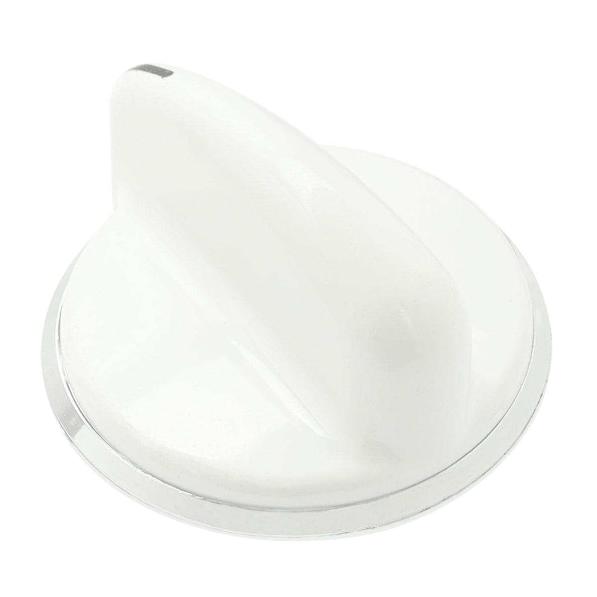 GE WW02F00278 White/Chrome Dryer Control Knob