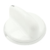 GE WW02F00278 White/Chrome Dryer Control Knob