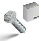 Hex Head Bolt 7/16"-14 x 1" Full thread - Zinc Plated Grade 5