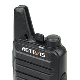 Talkie-walkie Retevis RT22 Mini Compact FRS (pack de 2)