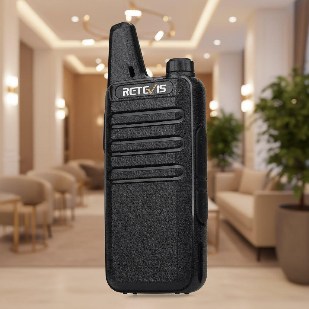 Talkie-walkie Retevis RT22 Mini Compact FRS (pack de 2)