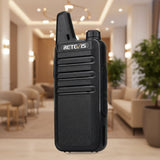 Talkie-walkie Retevis RT22 Mini Compact FRS (pack de 2)