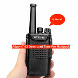 Retevis RT67 Radio Agricole FRS/GMRS Haute Capacité (Sans Licence)