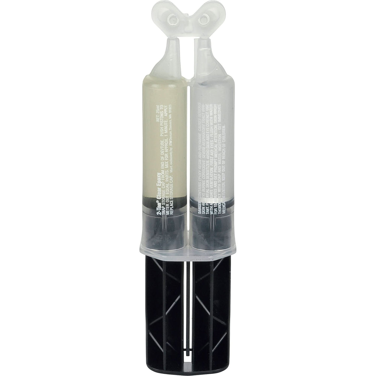 2-Ton® Adhesive, 25 ml, Dual Cartridge, Two-Part, Clear