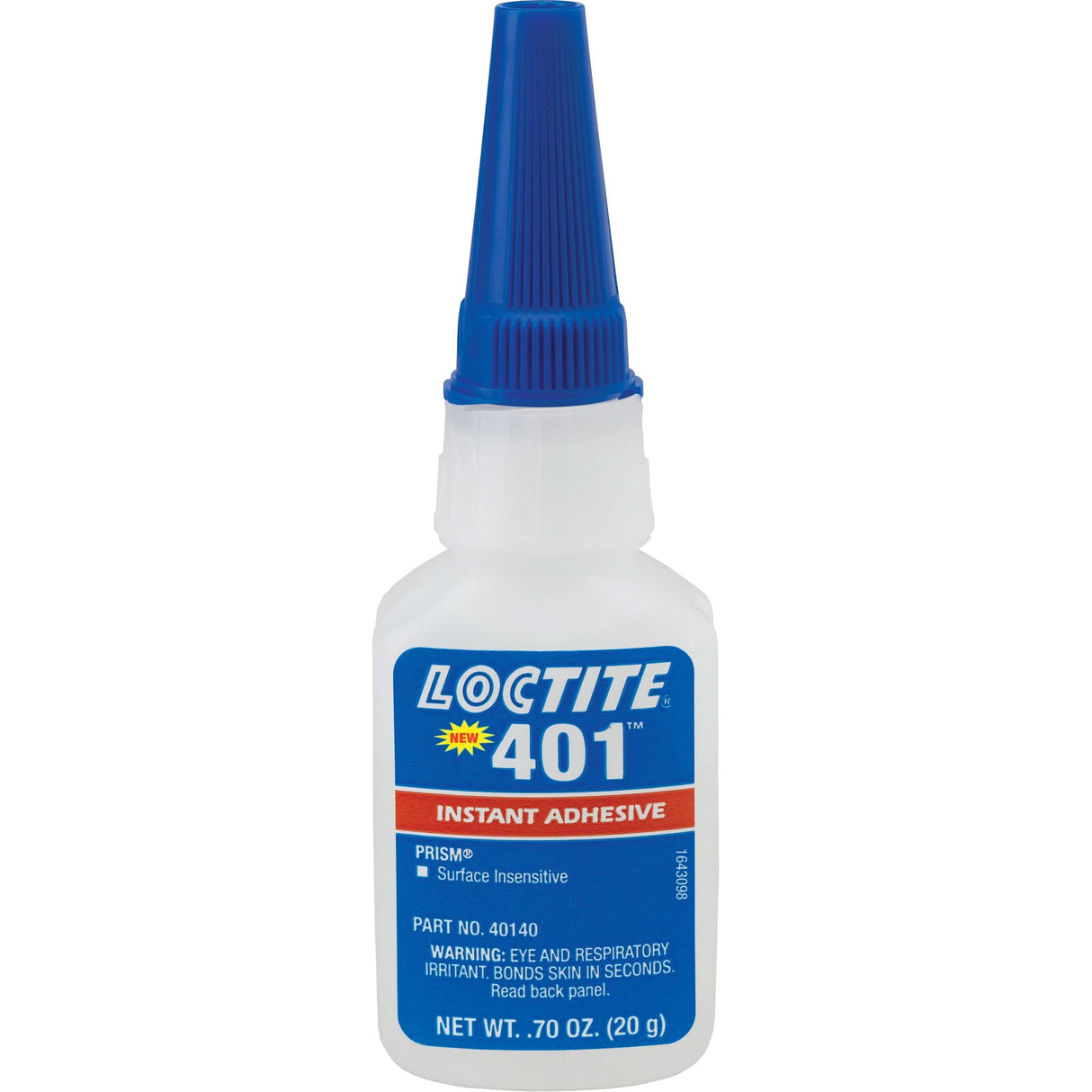 Prism™ 401 Instant Adhesive, Clear, Bottle, 20 g