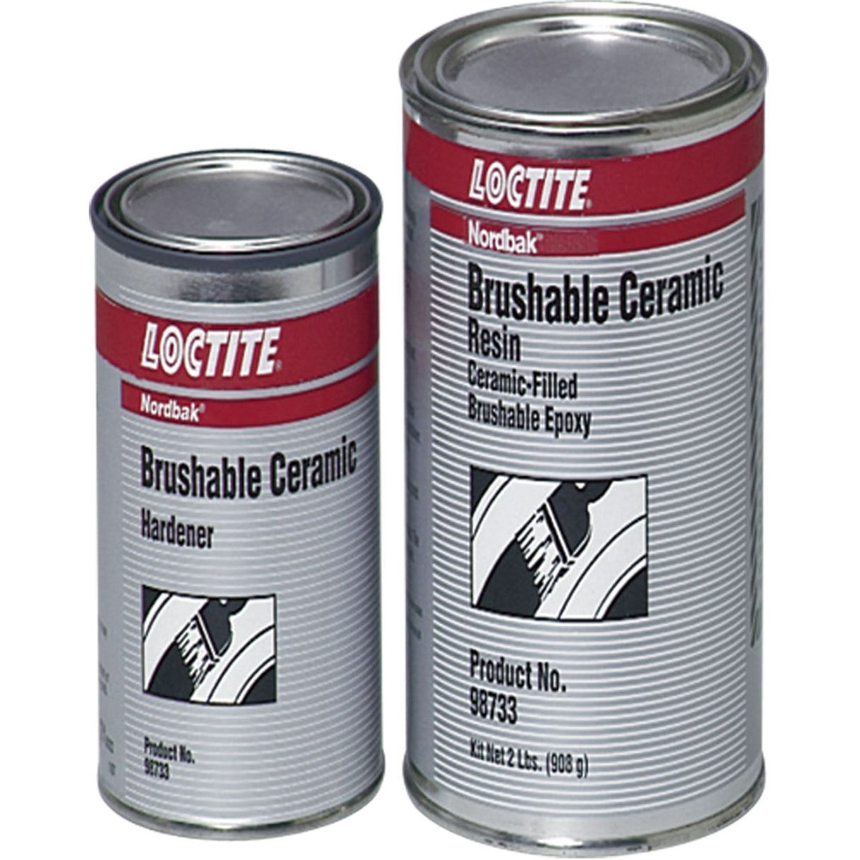 Nordbak™ Brushable Ceramic, 2 lbs., Kit, Grey