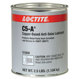 Loctite® 8008 C5-A Copper Anti-Seize Lubricant, 2.5 lbs., Can, 1800°F (982°C) Max Temp.