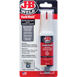 KwikWeld Adhesive, 25 ml, Syringe, Two-Part, Grey