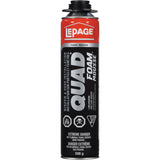 Quad® Foam™ Window & Door Installation Foam, Aerosol Can, Tan
