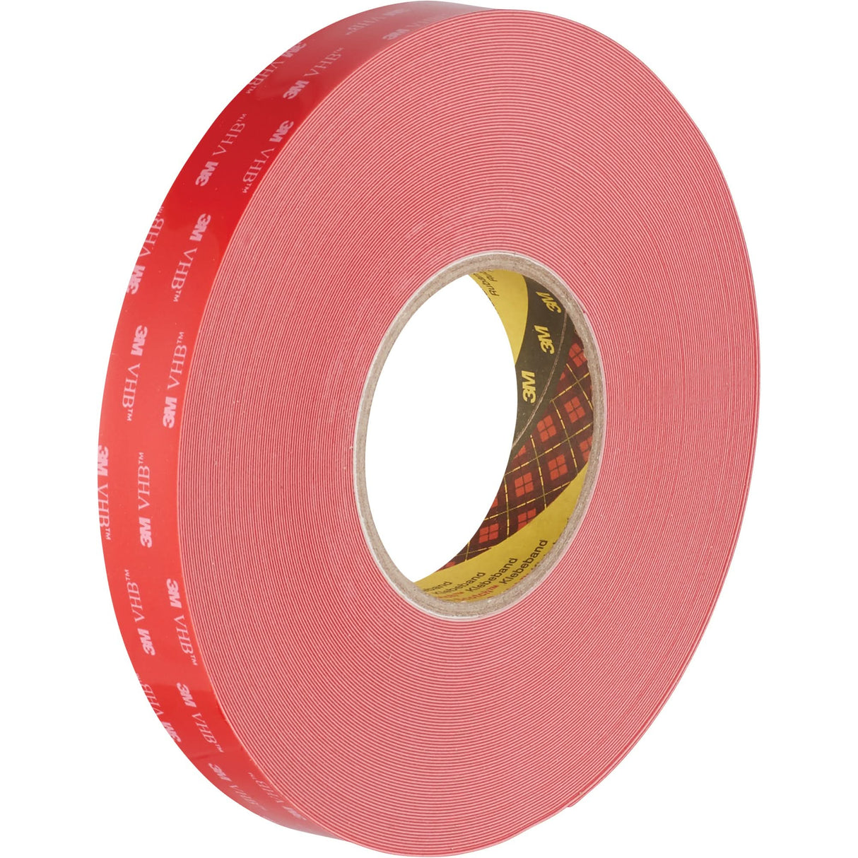 VHB™ Tape, 32.9 m (108') L x 1117.6 mm (44") W, 0.015 mm, Acrylic