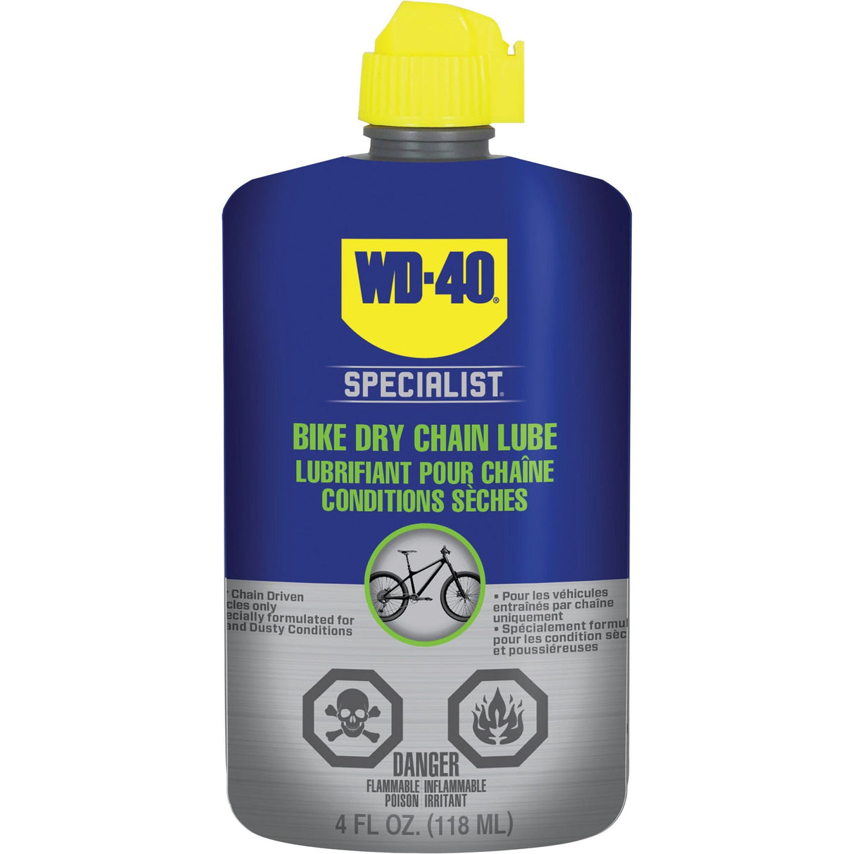 Bike Dry Chain Lubricant, Bottle