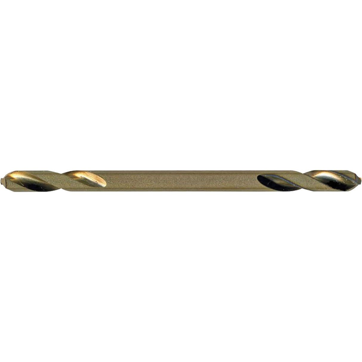 Jet-Kut® Gold Super Premium M2 Twin End Drill Bit, High Speed Steel, 1/8", 1-15/16" L