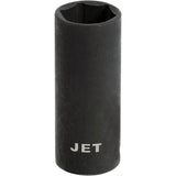 Socket, Impact, 15/16", 3/8" Drive, 6 Points, Deep