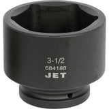 Regular Socket, Impact, 3-1/2", 1" Drive, 6 Points