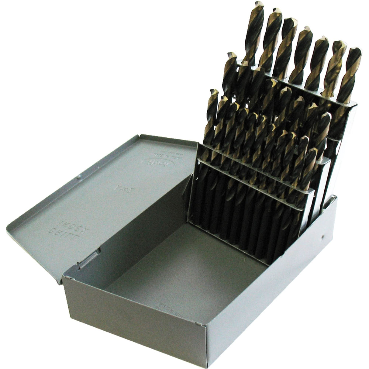 Jobber Length Drill Set, 26 Pieces, High Speed Steel