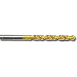Jobber Length Drill Bit, High Speed Steel, 25/64", 133 mm L, 87 mm Flute