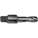 Threaded Shank Drill Bit Adapter, #20, High Speed Steel, 5/16" Flute